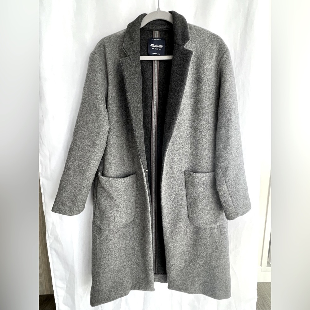 Grey Madewell Wool Peacoat (Read Description*)